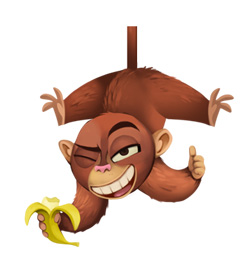 Go Bananas - spilleautomat fra NetEnt